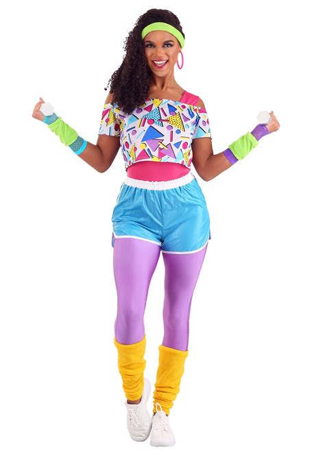 Work It Out 80s Costume for Women