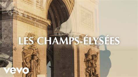 Joe Dassin - Les Champs-Elysées (Lyrics Video) - YouTube