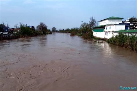 Incessant rain floods Manipur : Most areas in Imphal valley districts ...