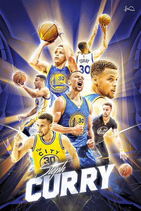 Steph Curry Poster Design on Behance | Stephen curry poster, Stephen ...