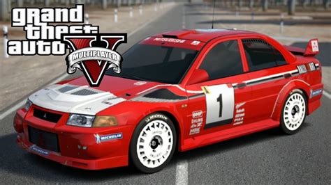 Завантажити Mitsubishi Lancer Evo 6 Rally WRC 2.0 для GTA 5