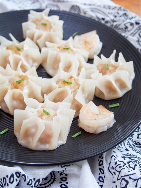 Shrimp shumai - Caroline's Cooking