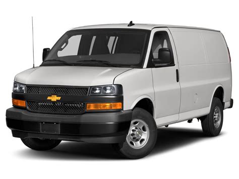 Used Summit White 2020 Chevrolet Express Cargo Van 2500 Regular Wheelbase Rear-Wheel Drive for ...