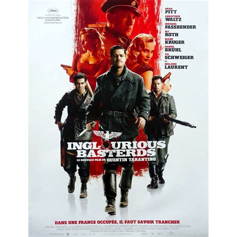 INGLORIOUS BASTERDS Movie Poster 15x21 in.