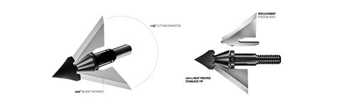 Exodus Broadheads for vertical bows | Quality Archery Designs