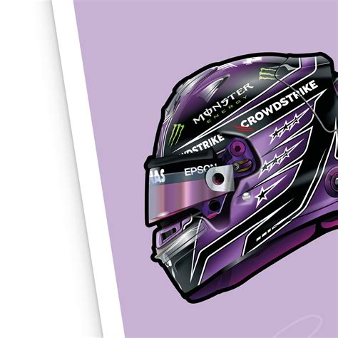 Lewis Hamilton 2021 Helmet F1 Poster Lewis Hamilton Mercedes - Etsy