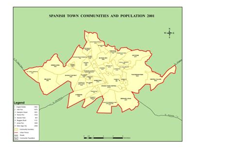 Spanish Town population & community