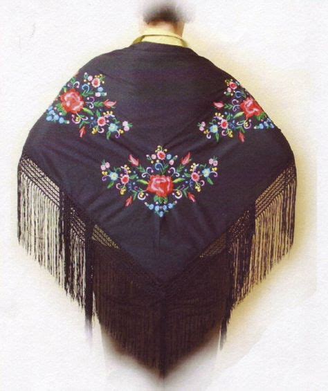 embroidered shawl | Flamenco, Shawl, Spanish style