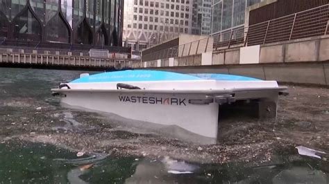 Battery-powered 'shark' cleans plastic-infested waters | CBC News