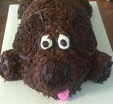 Chocolate Dog Cake - CakeCentral.com