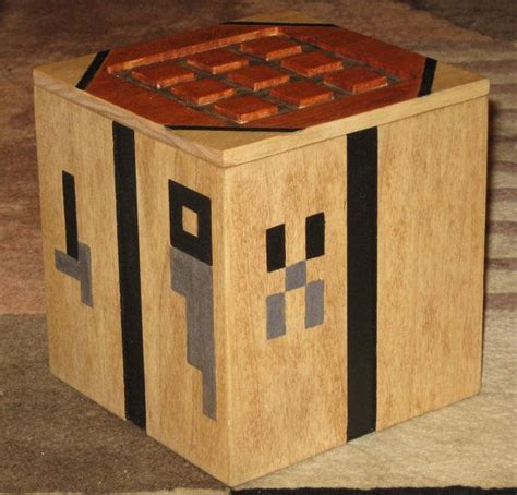 Minecraft Crafting Table by OberonWoodcraft on Etsy, $25.00 Minecraft Houses For Girls ...