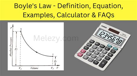 Boyle's Law - Definition, Equation, Examples, Calculator & FAQs