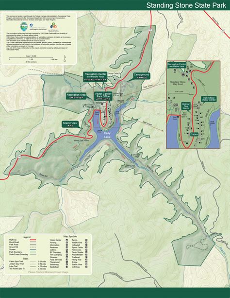 Tennessee State Parks Map - Printable Map