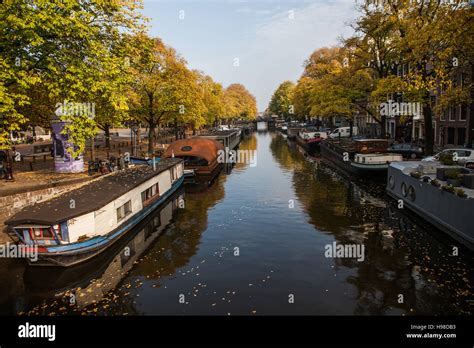 Beautiful canals in Amsterdam, the Netherlands Stock Photo - Alamy