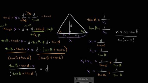 Triangulation using Trigonometry: Explained - YouTube