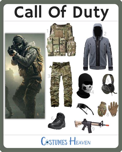 The Easy Way To Dress Like Call Of Duty Ghost! | Call of duty ghosts, Call of duty, Call of duty ...