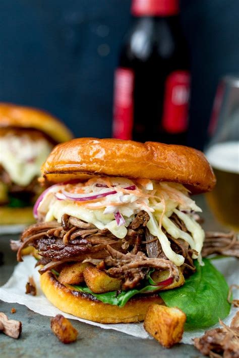 Brisket Sandwich | Brisket sandwich, Beef brisket sandwich, Sauteed ...