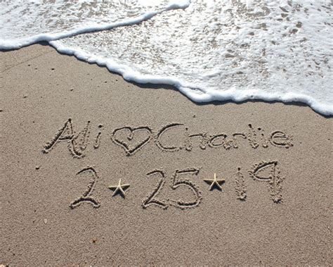 Beach Writing Names in the Sand Beach Photo Custom Beach - Etsy