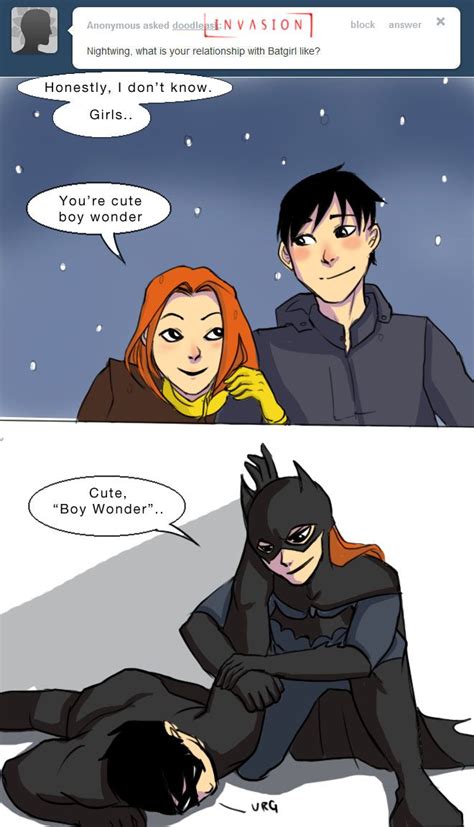 Nightwing and Batgirl | Nightwing and batgirl, Nightwing, Batgirl