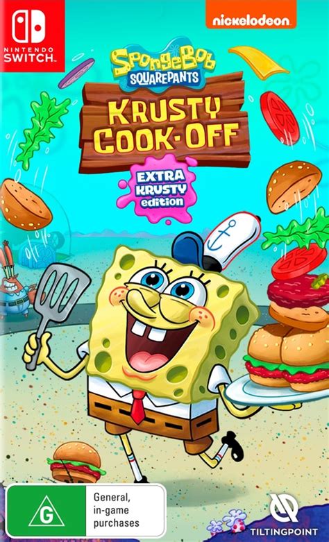 SpongeBob Squarepants Krusty Cook-Off Extra Krusty Edition | Switch ...