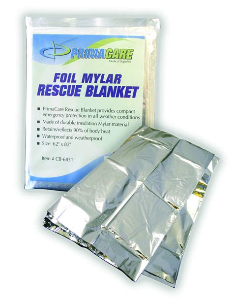 Foil (Mylar) Thermal Emergency Blanket - Medical Warehouse