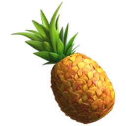 Pineapple Emoji (U+1F34D)