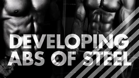 How to develop Abs of Steel - SOS Athletic Excellence