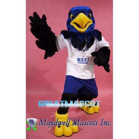 Blue Hawk Mascot Costume in 2020 | Mascot costumes, Mascot, Costumes