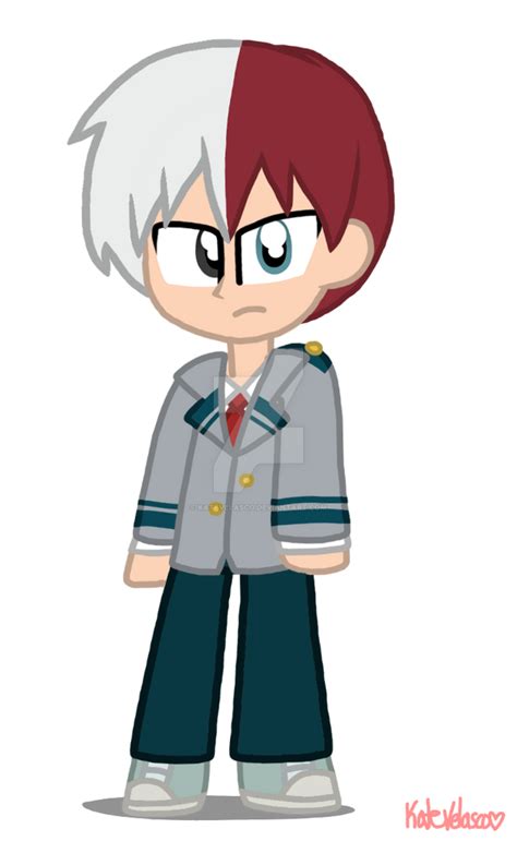 [Commission] Chibi Shoto Todoroki by katevelasco on DeviantArt