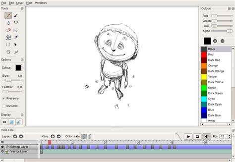 The Little Legend Guy: Pencil Animating Software