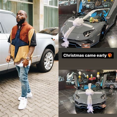 Davido buys new Lamborghini as a Christmas gift to himself weeks after ...