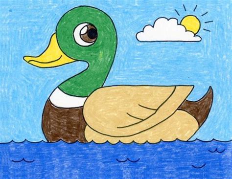 How to Draw a Duck · Art Projects for Kids