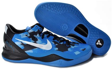 Kobe shoes 2013 Kobe VIII Elite Blue Black White 555035 401 | Nike zoom kobe, Kobe bryant shoes ...