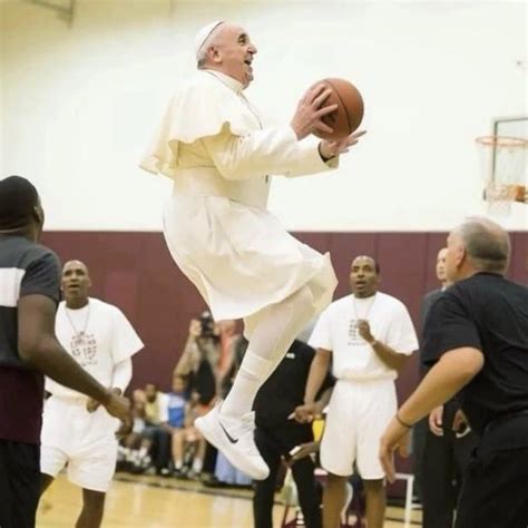 AI Generated Photos Of The Pope Playing Basketball Are Now Going Viral ...