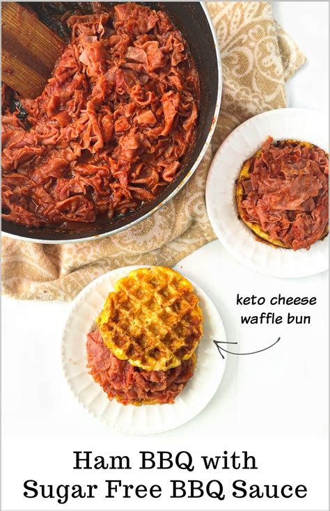 Low Carb Chipped Ham BBQ Recipe - Pittsburgh ham bbq (low carb vers)