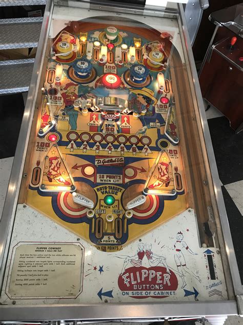 Flipper Cowboy Pinball Machine * | Fun!