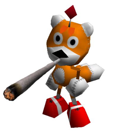 tails doll smokes a fat blunt Blank Template - Imgflip