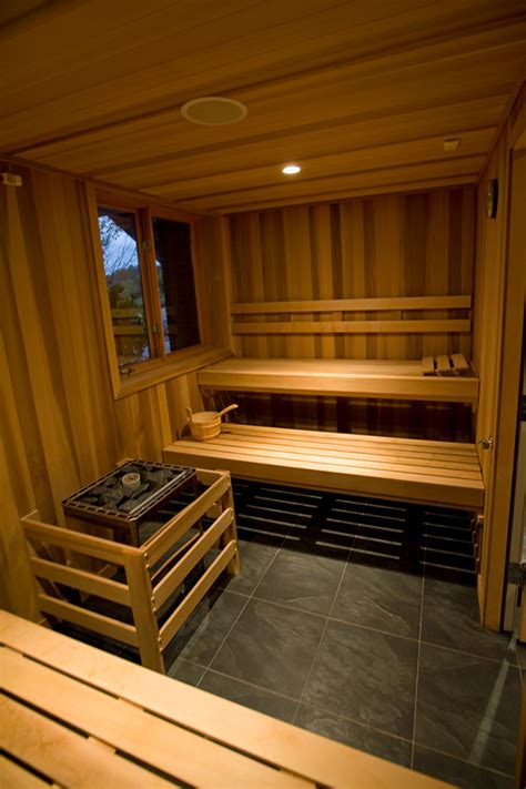 Sauna - Traditional - Home Gym - Detroit - by Iron Mountain Remodeling | Houzz