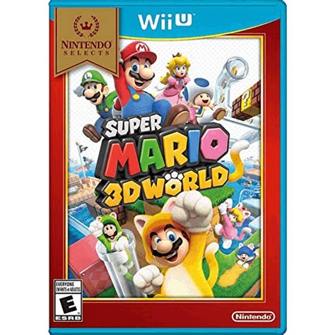 Wii U Super Mario 3D World [Nintendo Selects] (Usa/English) - PS Enterprise Gameshop