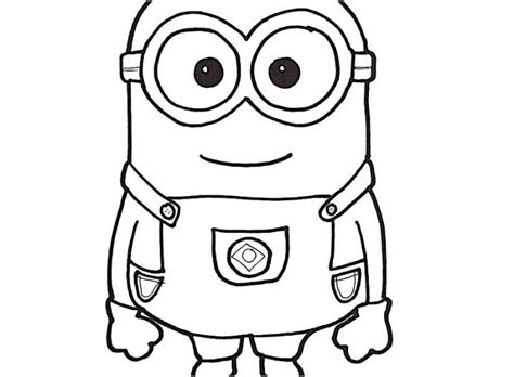 Minion Dave Drawing | Free download on ClipArtMag