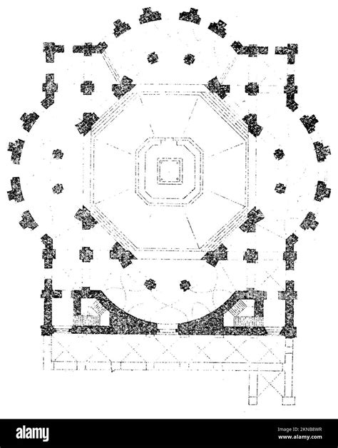 Basilica of San Lorenzo, Italy, floor plan, , (picture book ...