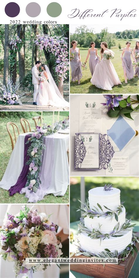 2022 wedding trends Archives - Elegantweddinginvites.com Blog Purple ...