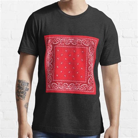 Red Bandana Essential T-Shirt by Slade-ftp in 2021 | Shirts, T shirt ...