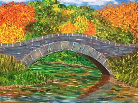 Painting Bridge at PaintingValley.com | Explore collection of Painting Bridge