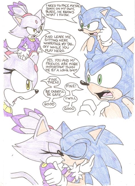 a loving argment - sonic&blaze Fan Art (13991298) - Fanpop