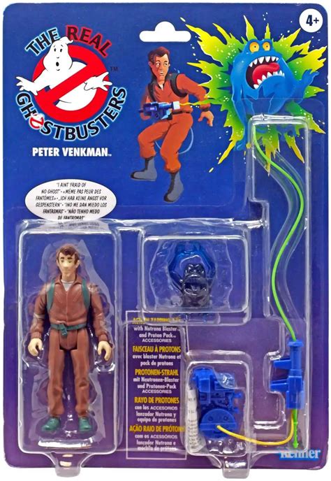 Ghostbusters Classic Fright Feature Peter Venkman Action Figure with ...