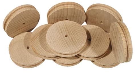 50mm Wooden Pulley Pack of 10