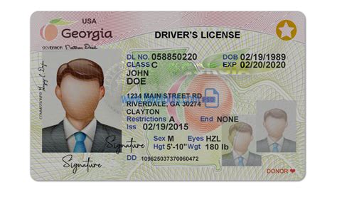 Printable Fake Drivers License Template