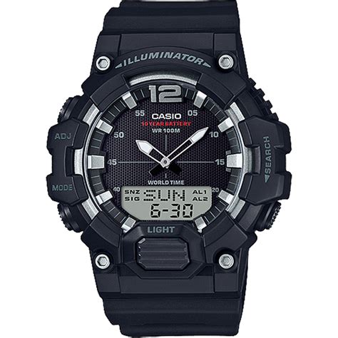 HDC700-1AV | Black Analog-Digital Combination | CASIO