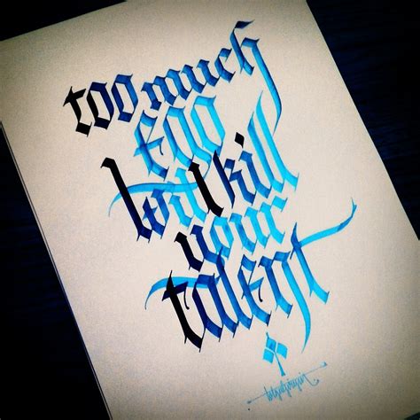 Gothic Calligraphy&Lettering :: Behance